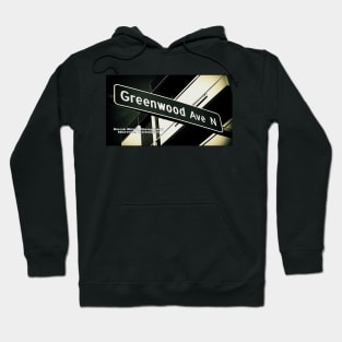 Greenwood Avenue4, Shoreline, Washington by Mistah Wilson Hoodie